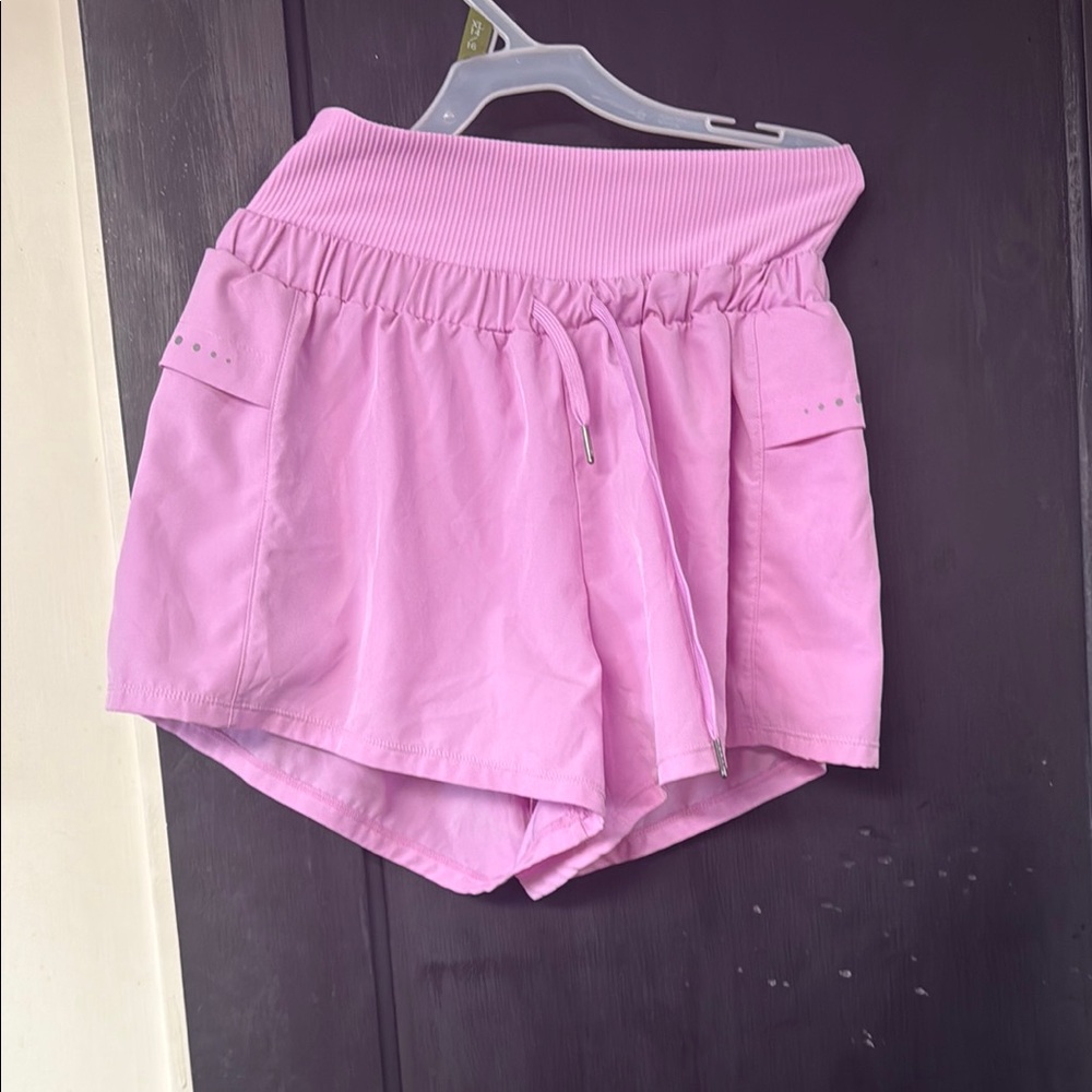 Pink shorts athletic